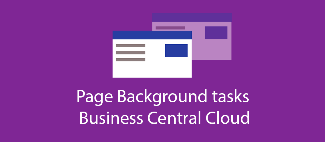 Page Background Task in Business Central
