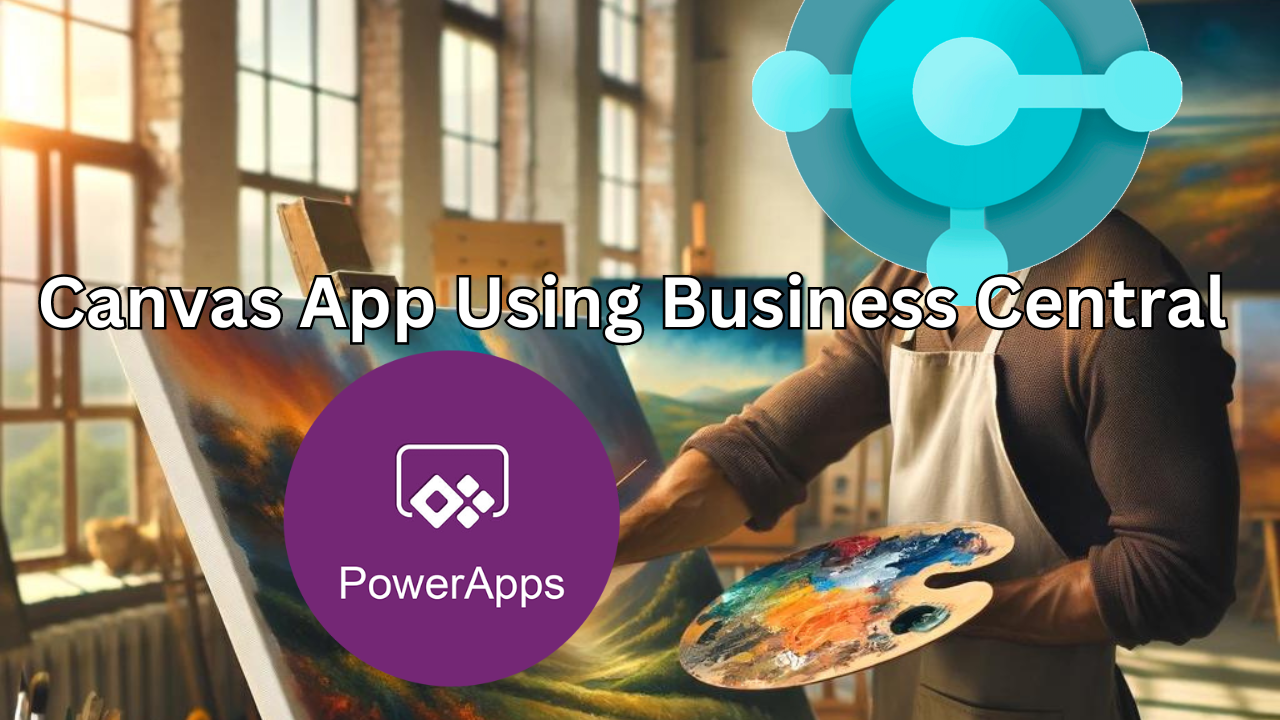 Canvas App using Business Central